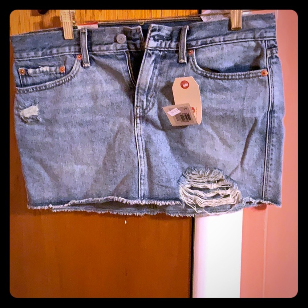 Denim skirt